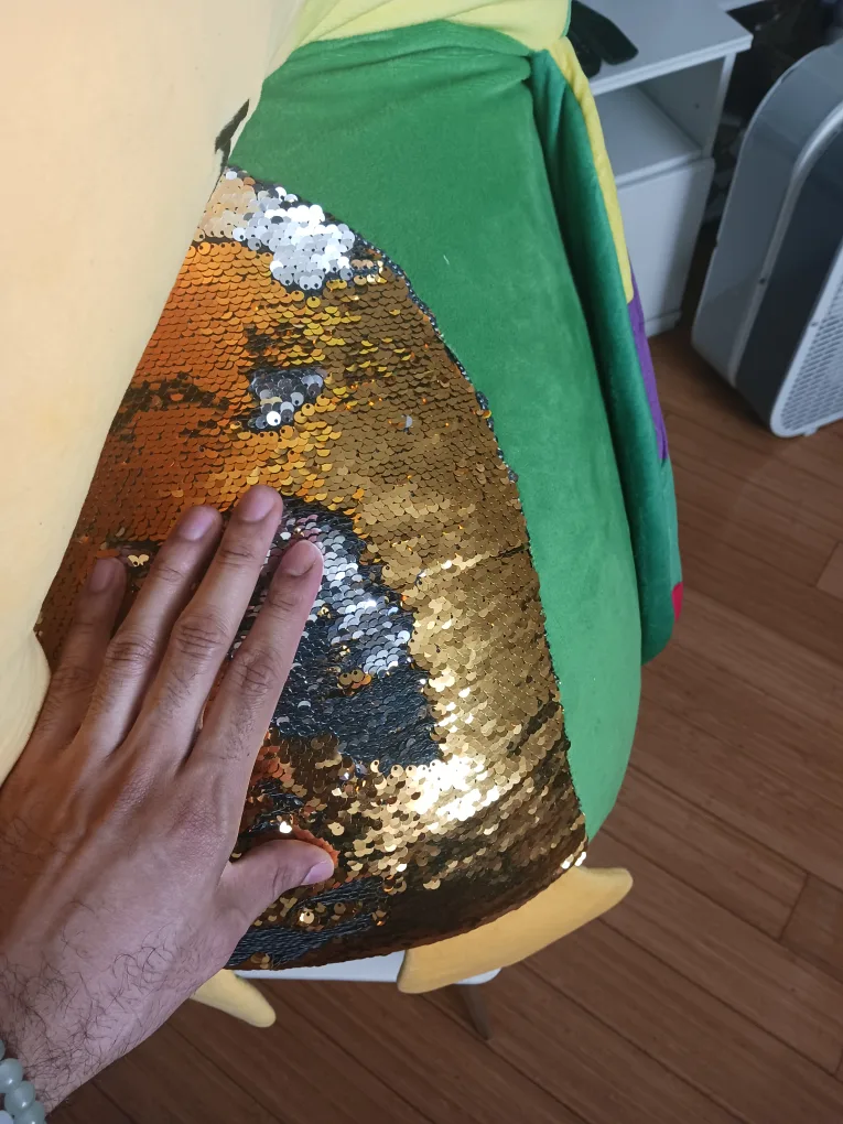 🦜 LARGE Nanco Pirate Parrot Plush – Size 30L X 18W image indicator(6)