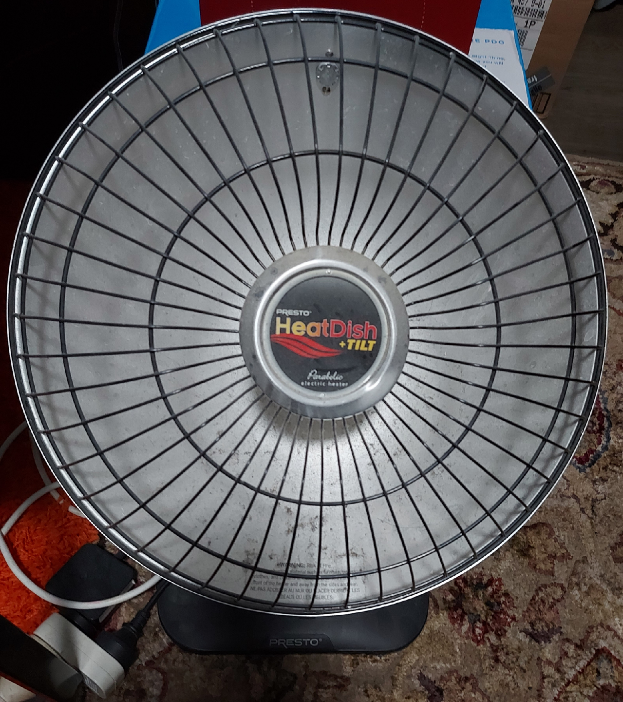 Presto HeatDish + Tilt Parabolic Electric Heater
