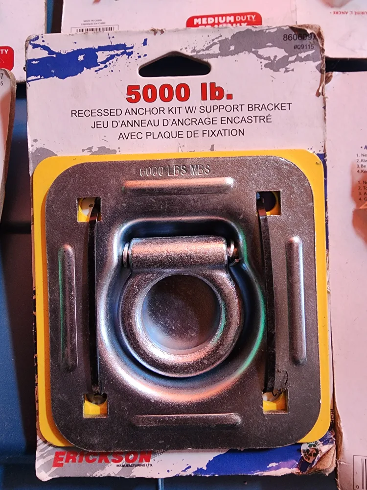 Erickson Recessed Anchor Kit w/ Support Bracket image indicator(2)