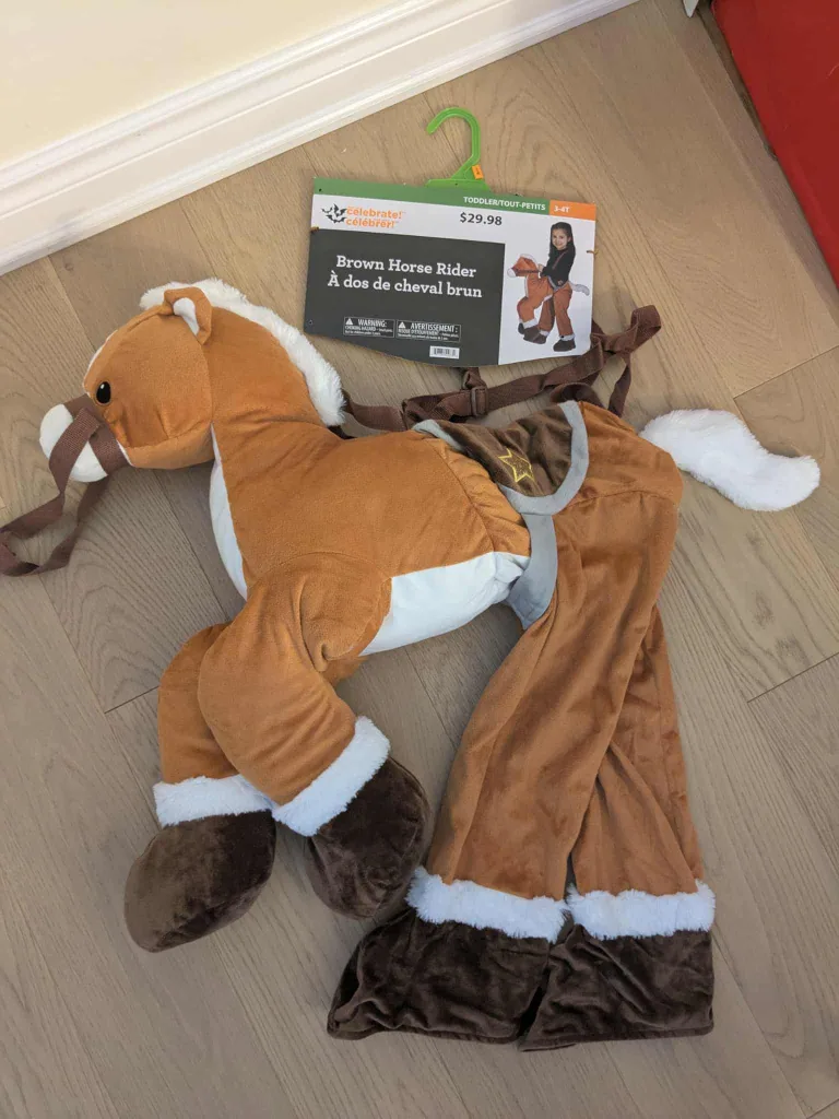 Kids horse costume - New 3T-4T thumbnail