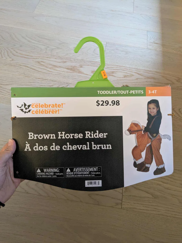 Kids horse costume - New 3T-4T image indicator(2)