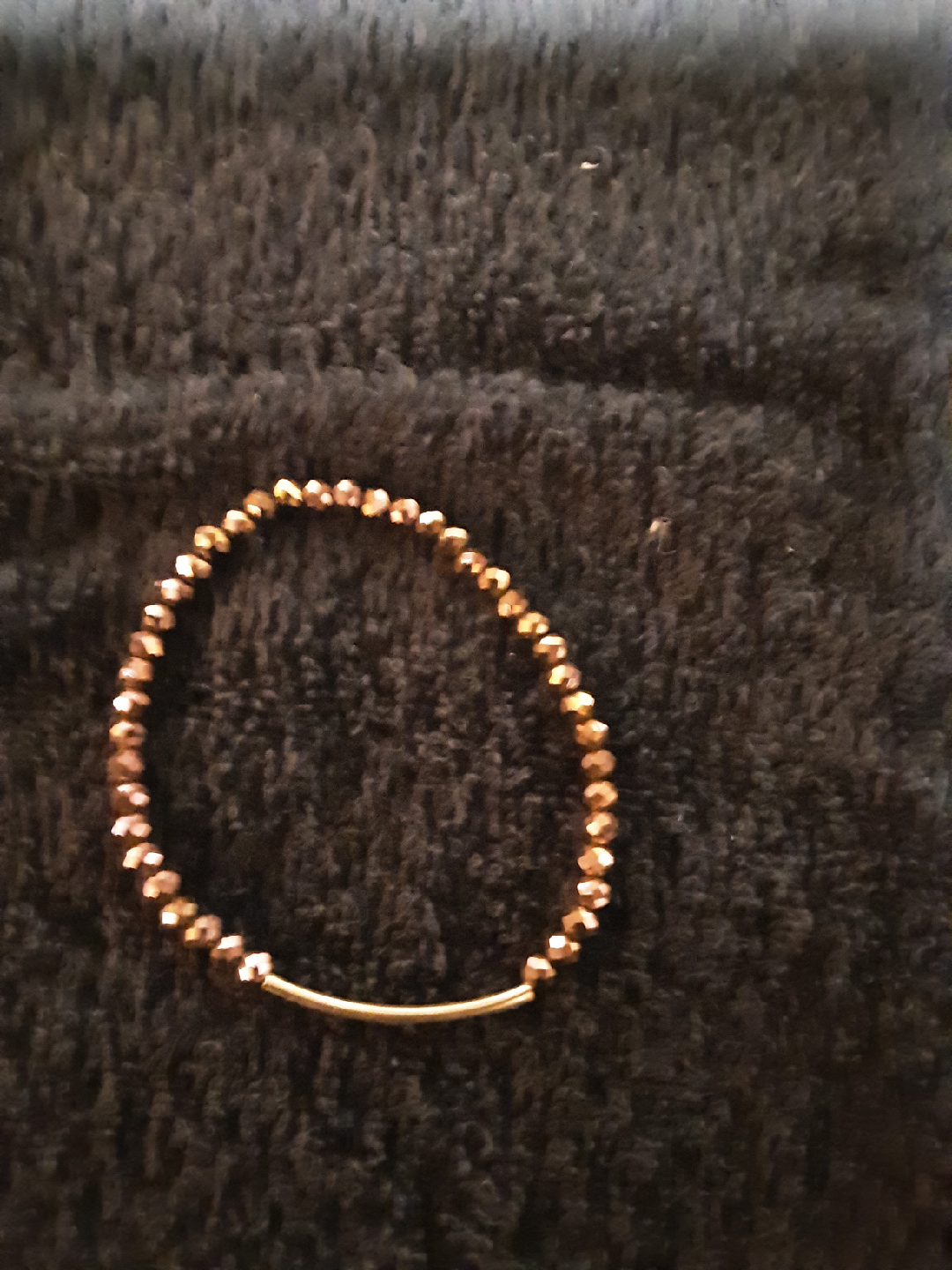Beaded Bracelet - Gold