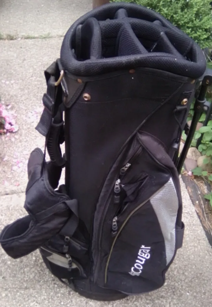Cougar Golf Stand Bag - Black image indicator(4)