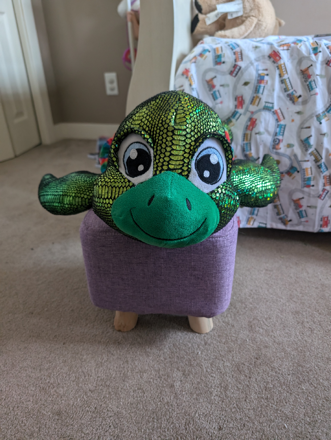 Homesense Purple Footstool