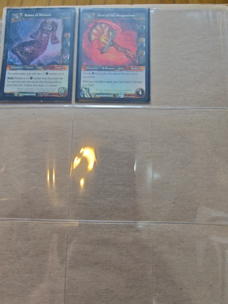 World of Warcraft TCG "Raid Rares" Cards image indicator(6)