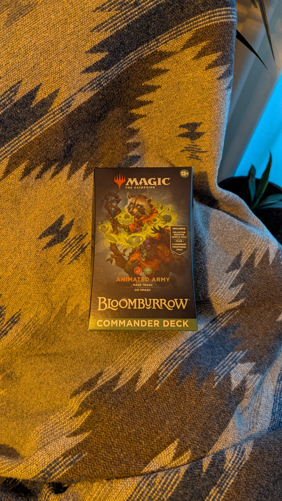 Magic The Gathering: BloomBurrow Commander Deck - Animated Army - photo 2