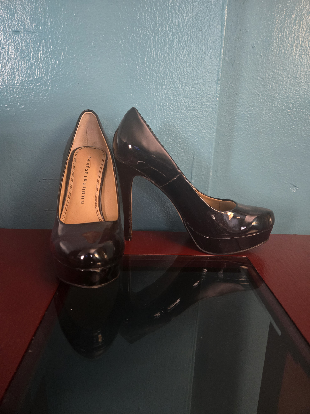 Chinese Laundry Wow Platform Sandal Heels