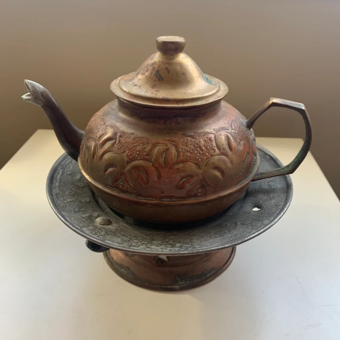 Antique decorative teapot thumbnail