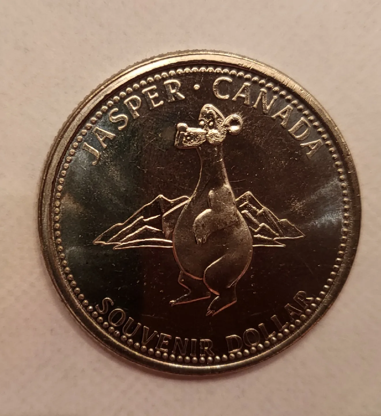 Jasper Canada Souvenir Dollar Coin image indicator(2)
