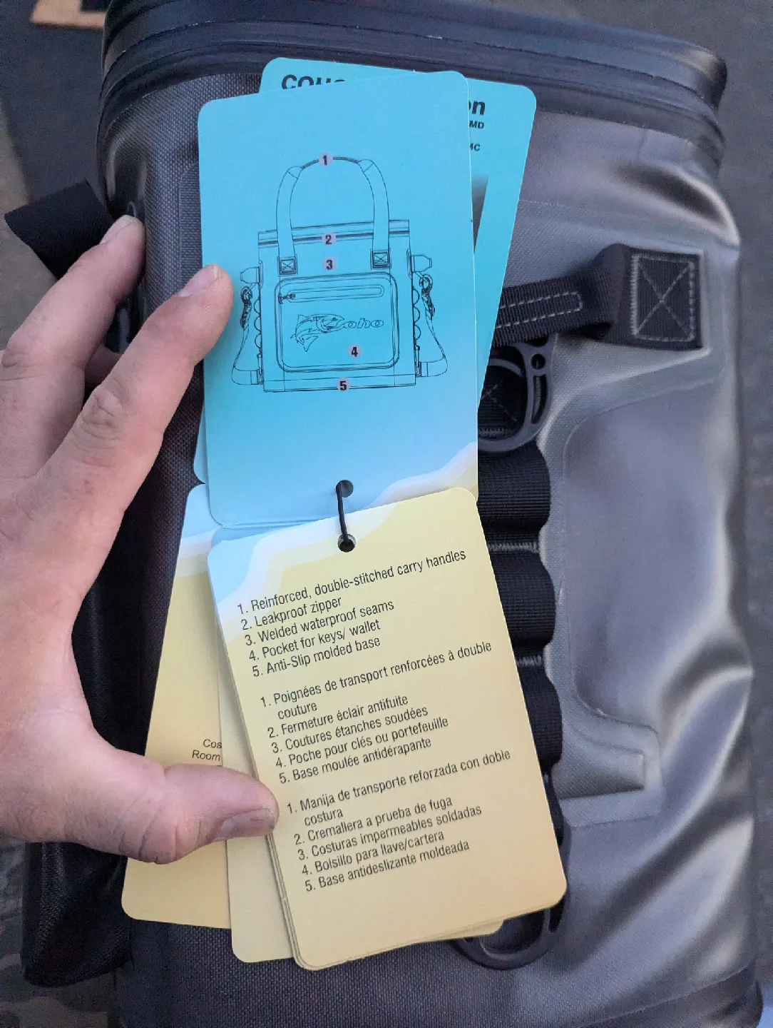 Coho Soft Sided Cooler - New image indicator(5)