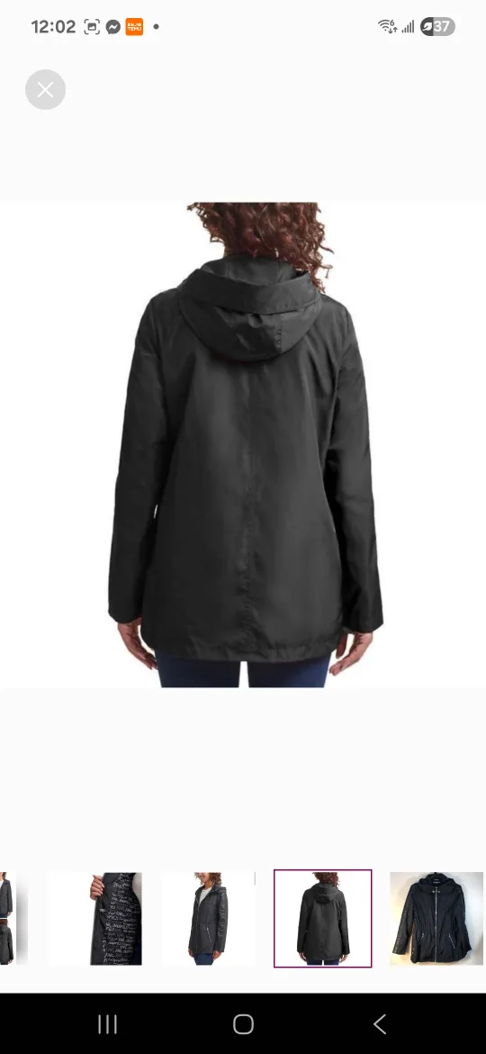 ladies  black  Karl Lagerfeld  jacket image indicator(2)