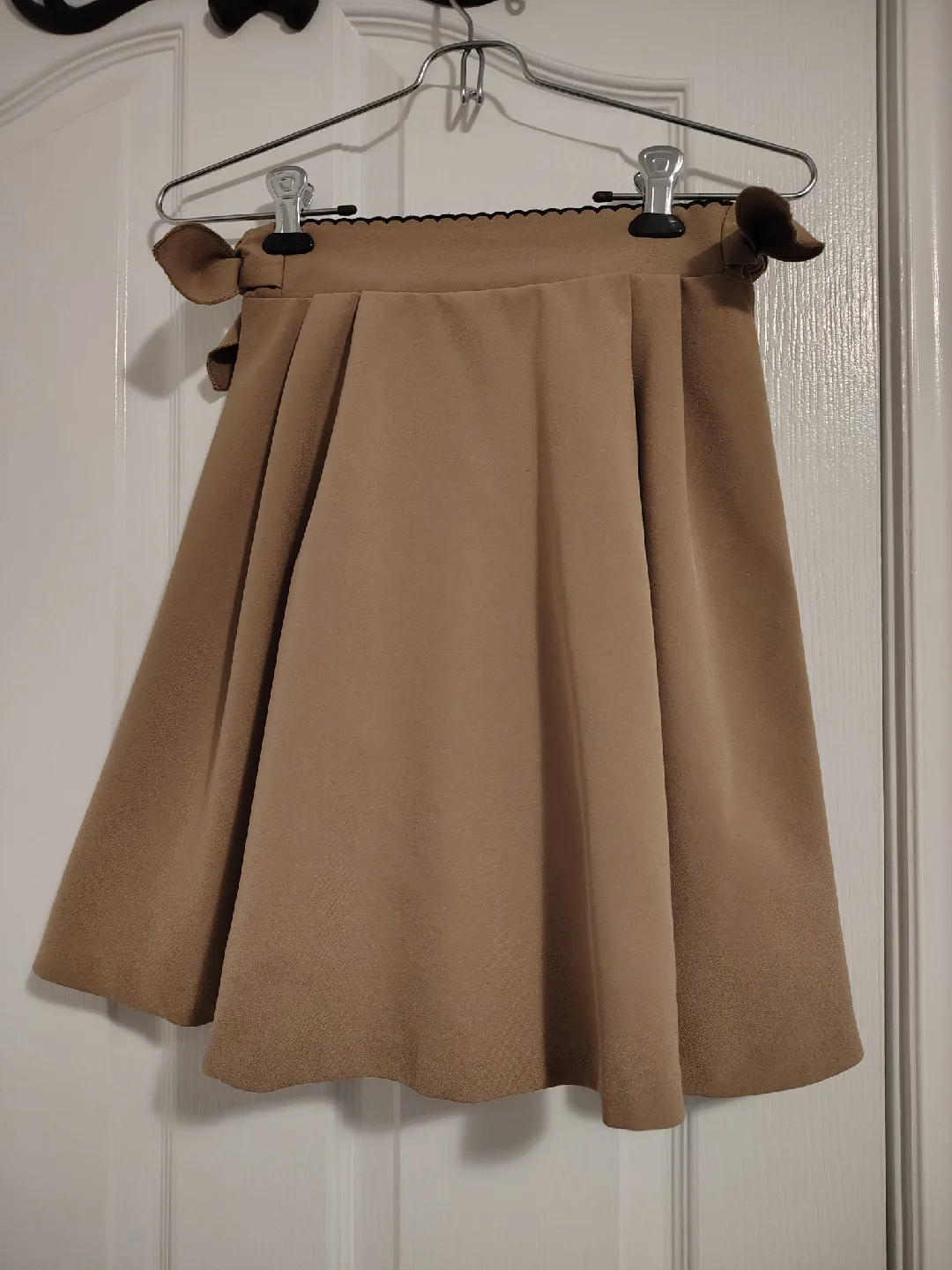 Tan Skirt with Bow Detail thumbnail