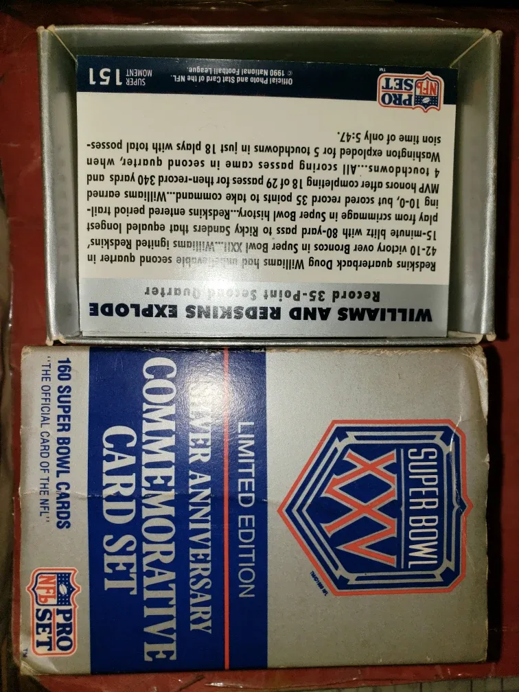 Super Bowl XXV Silver Anniversary Card Set image indicator(2)