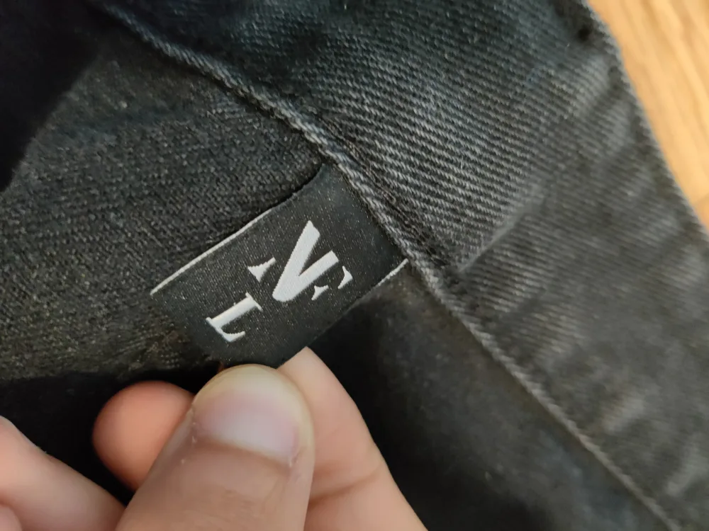 NF Wide Leg y2k Black Jeans image indicator(2)