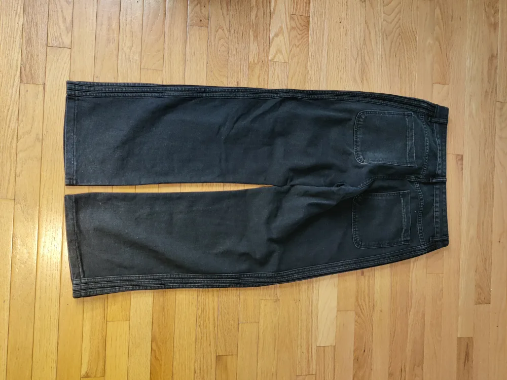 NF Wide Leg y2k Black Jeans image indicator(3)