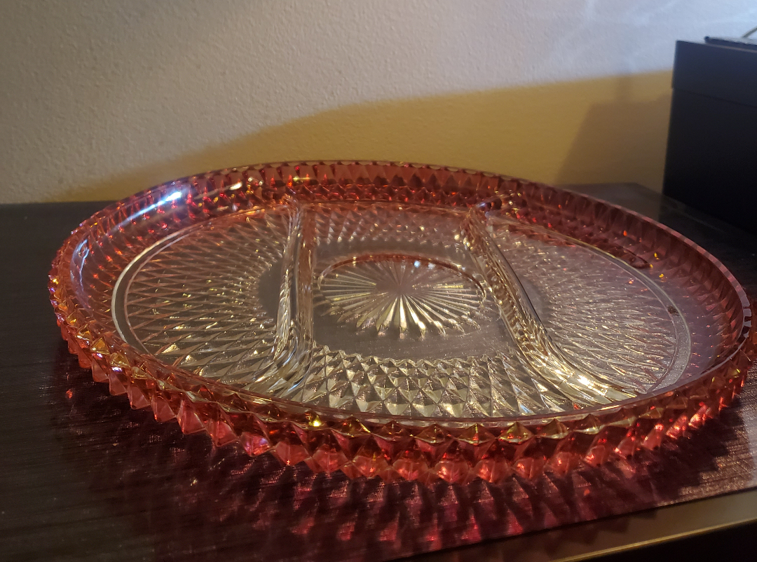Crystal tray/platter - photo 3