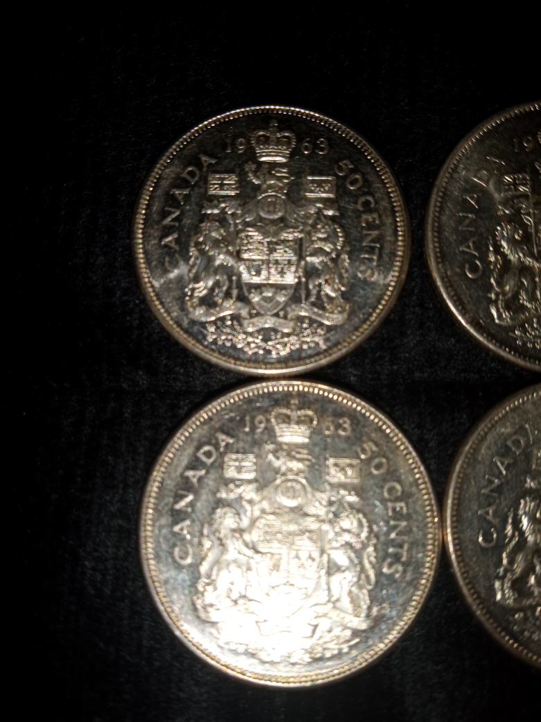 Vintage Canadian 50 Cent Coins - photo 2