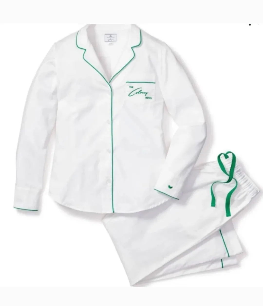 Petite Plume The Colony Hotel  Pajama Set S,M thumbnail
