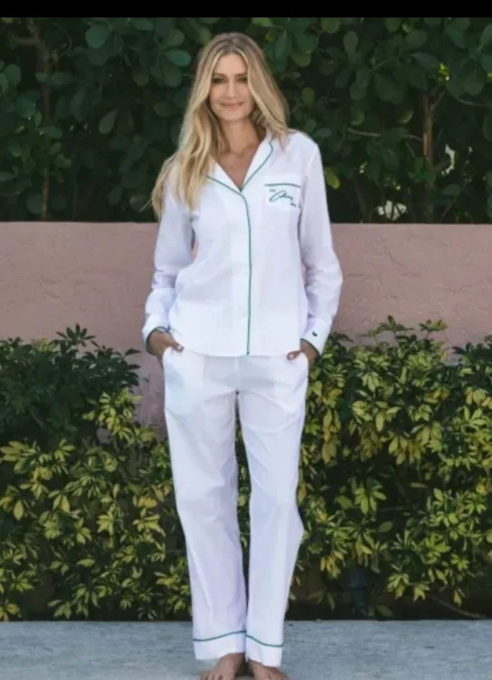 Petite Plume The Colony Hotel  Pajama Set S,M image indicator(2)