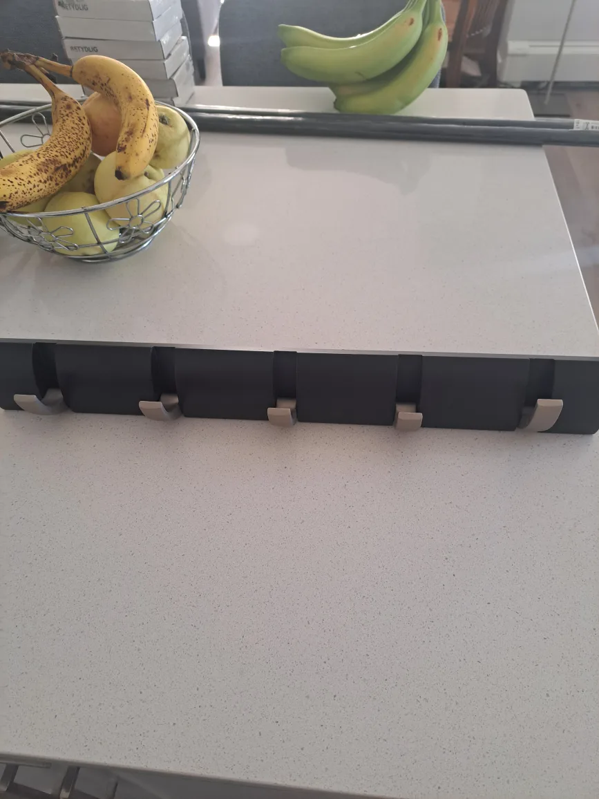 umbria Coat Rack, Black with silver image indicator(2)