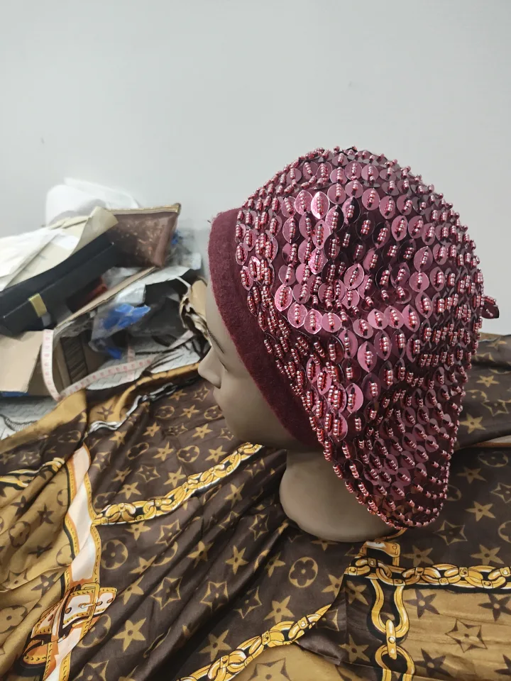 Burgady Sequin Beret Hat image indicator(6)