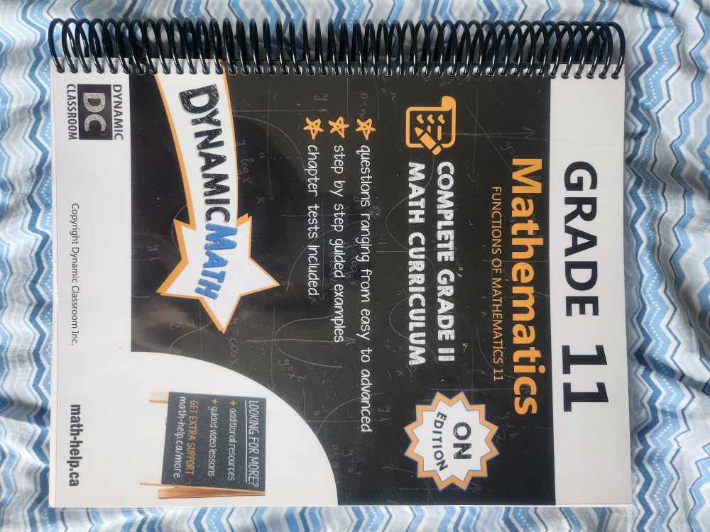 Math Grade 11 text book