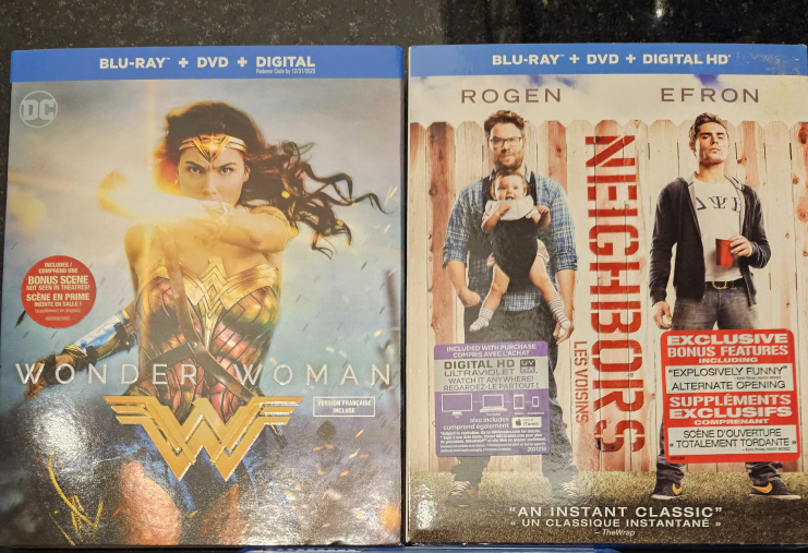 FINAL CHANCE- $3 Blu-Ray & $2 DVD Movie Collection