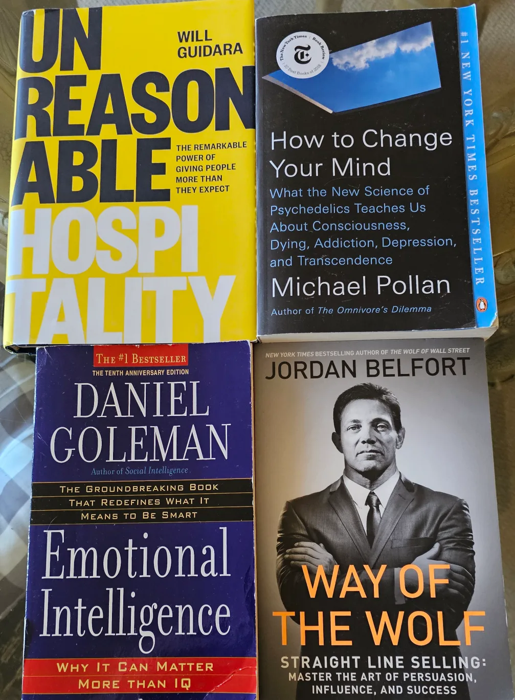 Four Books: Unreasonable Hospitality, How to Change Your Mind... thumbnail