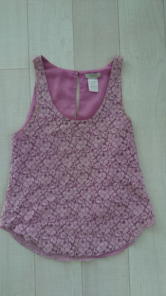 Talula Babaton XS Lace Tank Top - Lilac image indicator(3)