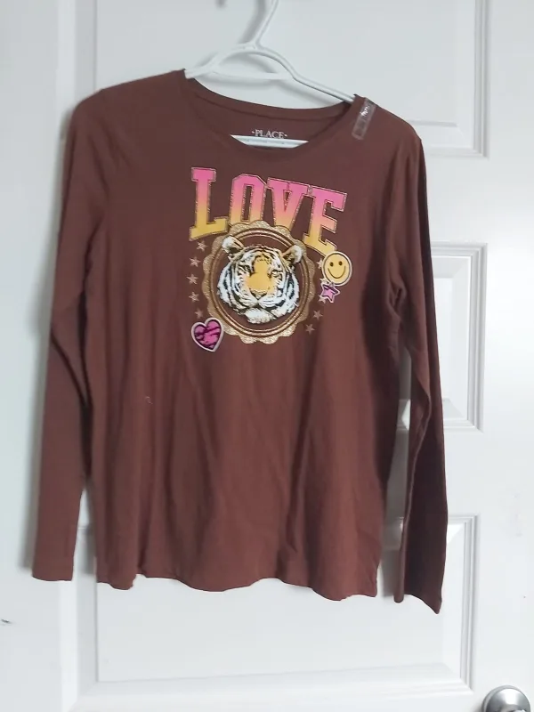 Children's Place Brown Long Sleeve Shirt thumbnail