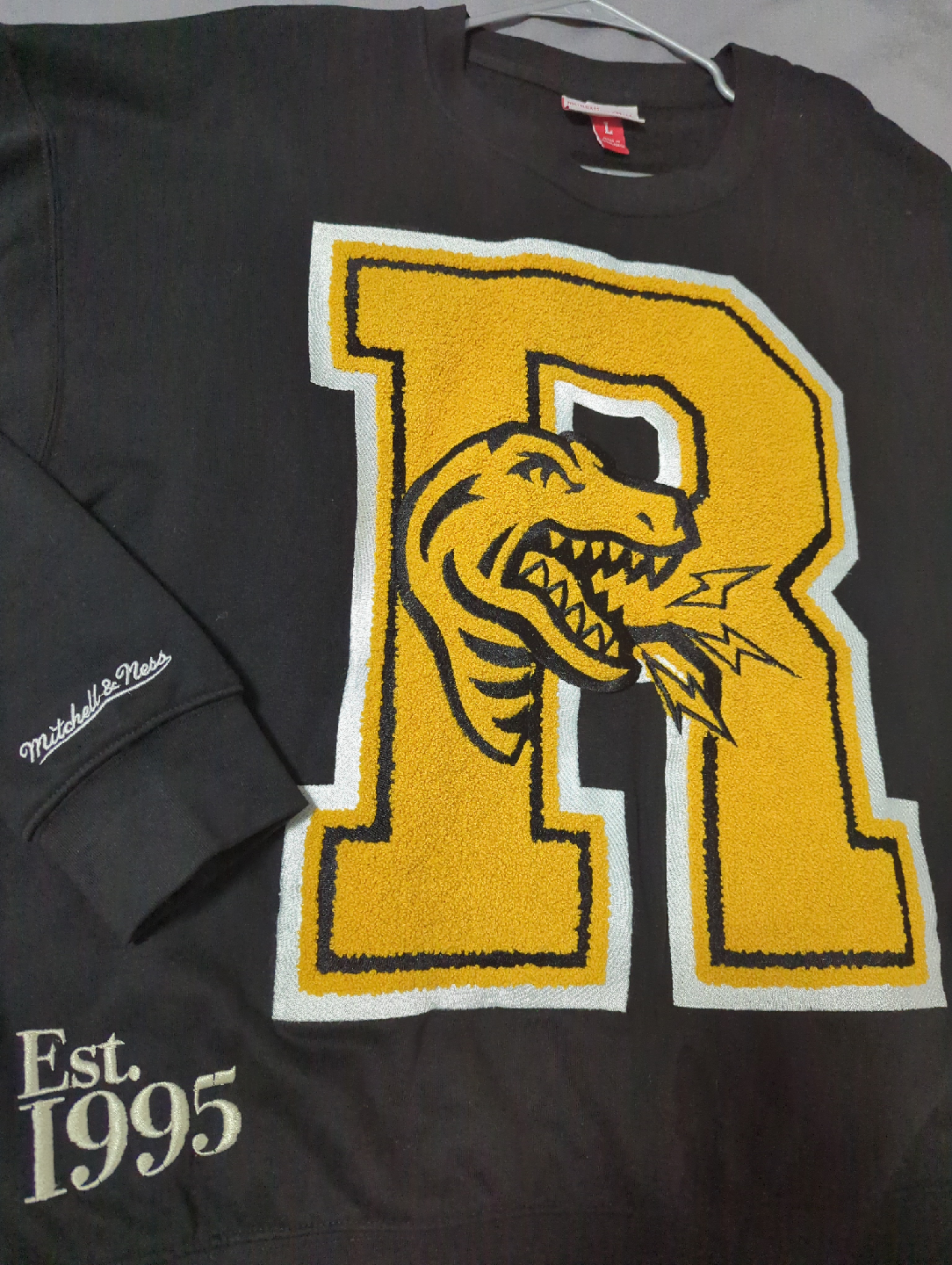 Mitchell & Ness Raptors Crewneck Sweatshirt - Size L - photo 3