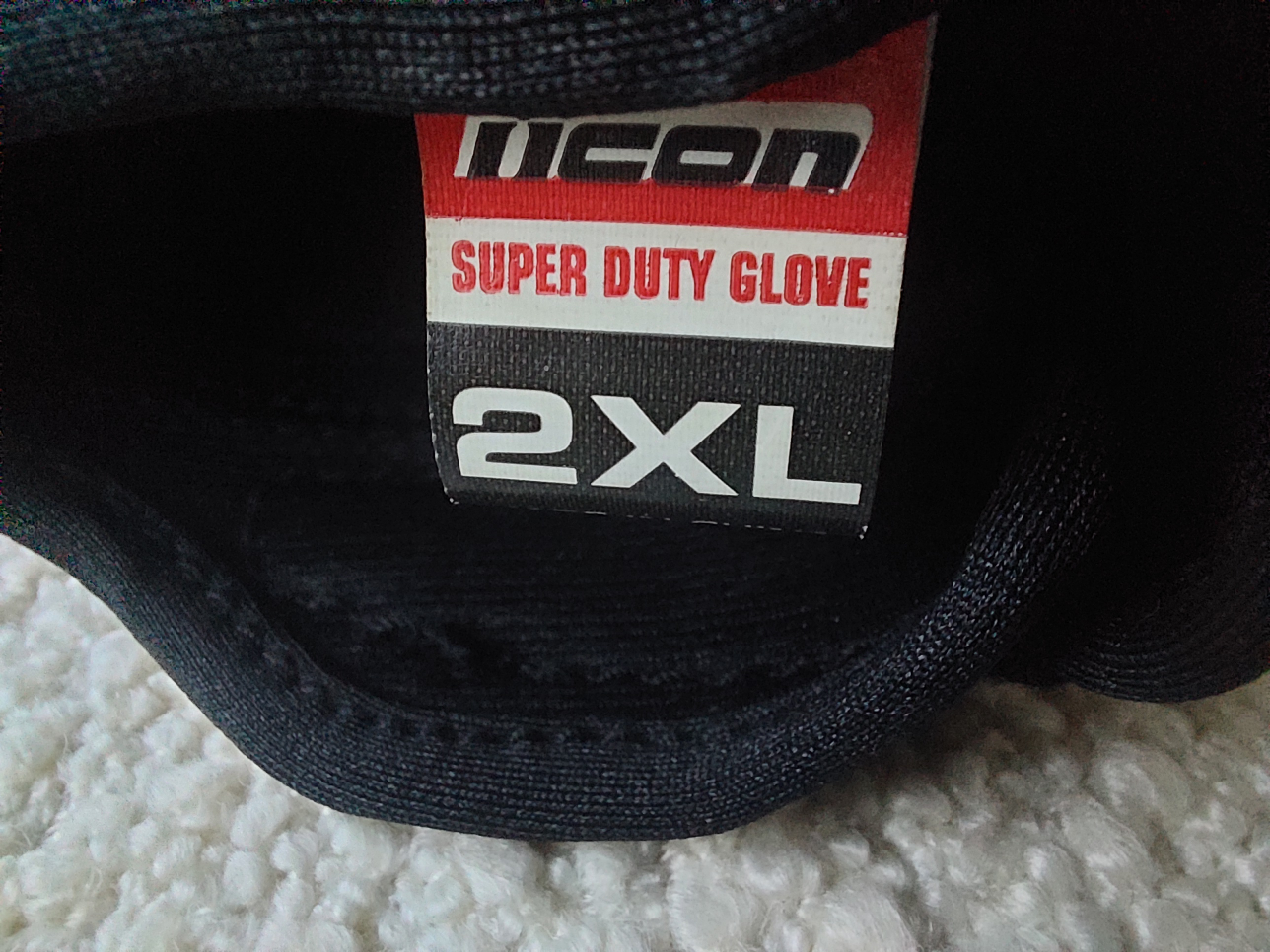 Icon Super Duty Motorcycle Gloves - 2XL - photo 3