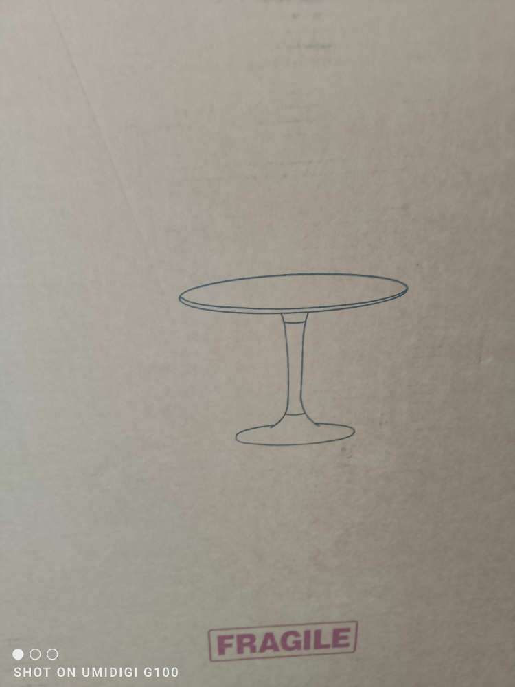dining table with 4 black chairs - photo 3