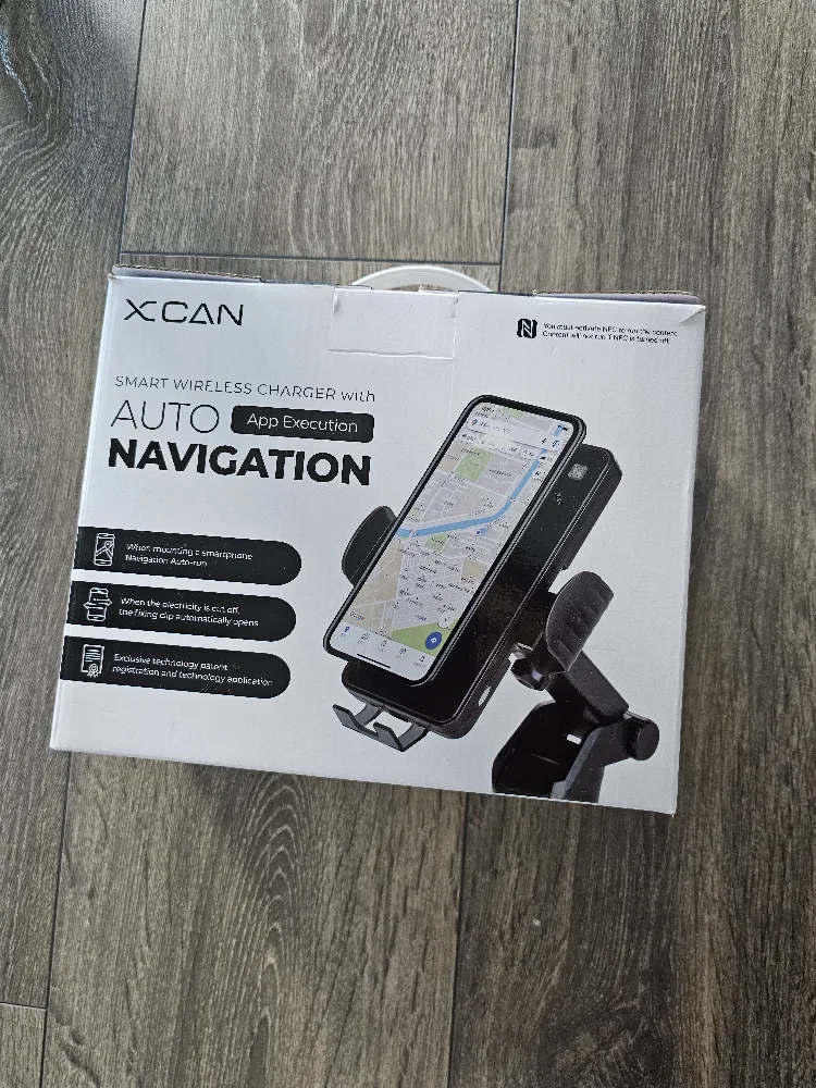 XCAN Smart Wireless Charger w/ Auto Navigation image indicator(6)