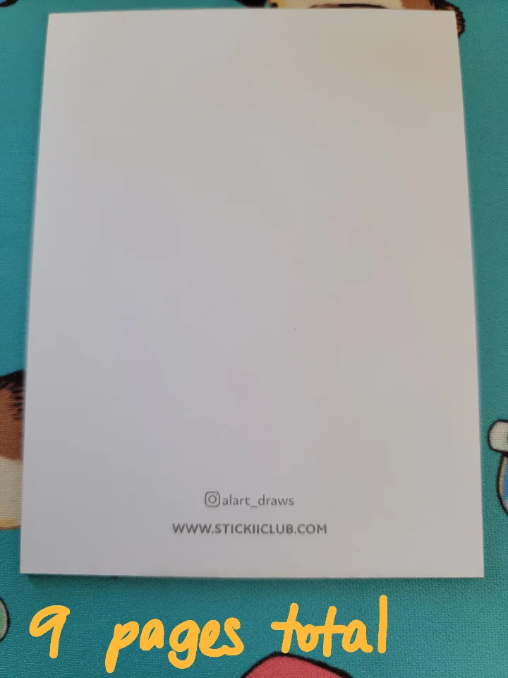 🥕 4 Assorted Notepads from Stickii Club image indicator(6)