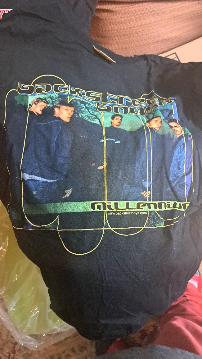 Backstreet Boys 1999 Y2K Millennium T-Shirt thumbnail