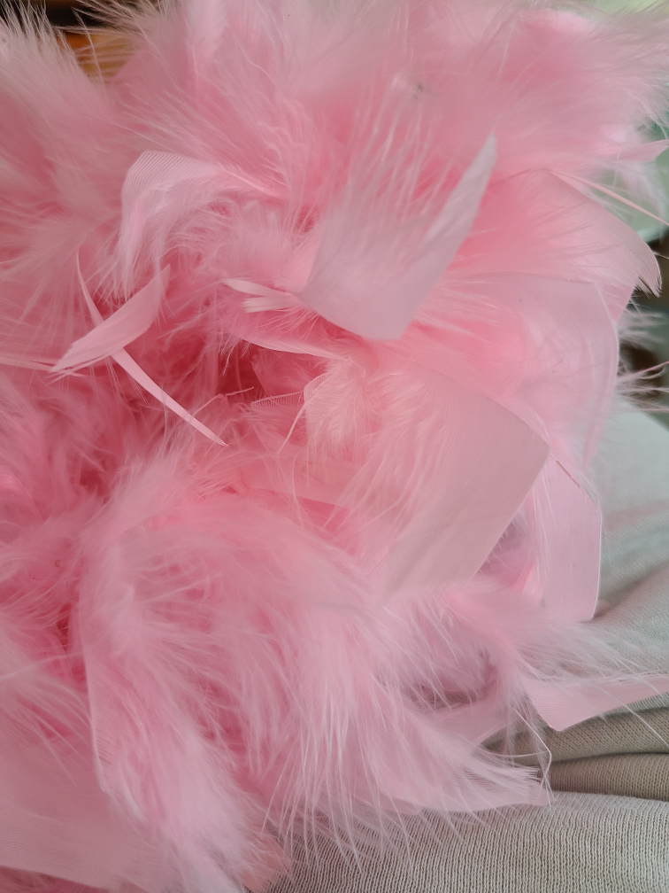 Halloween Pink Feather Boa - photo 3