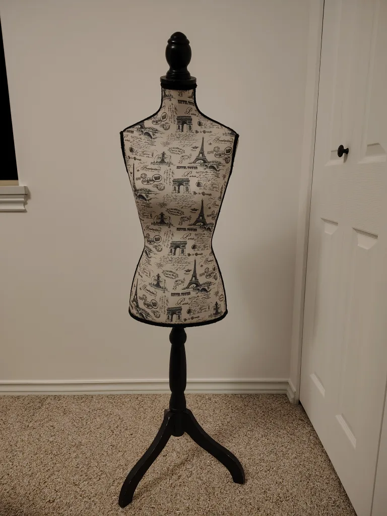 Decorative Mannequin with Eiffel Tower Design thumbnail