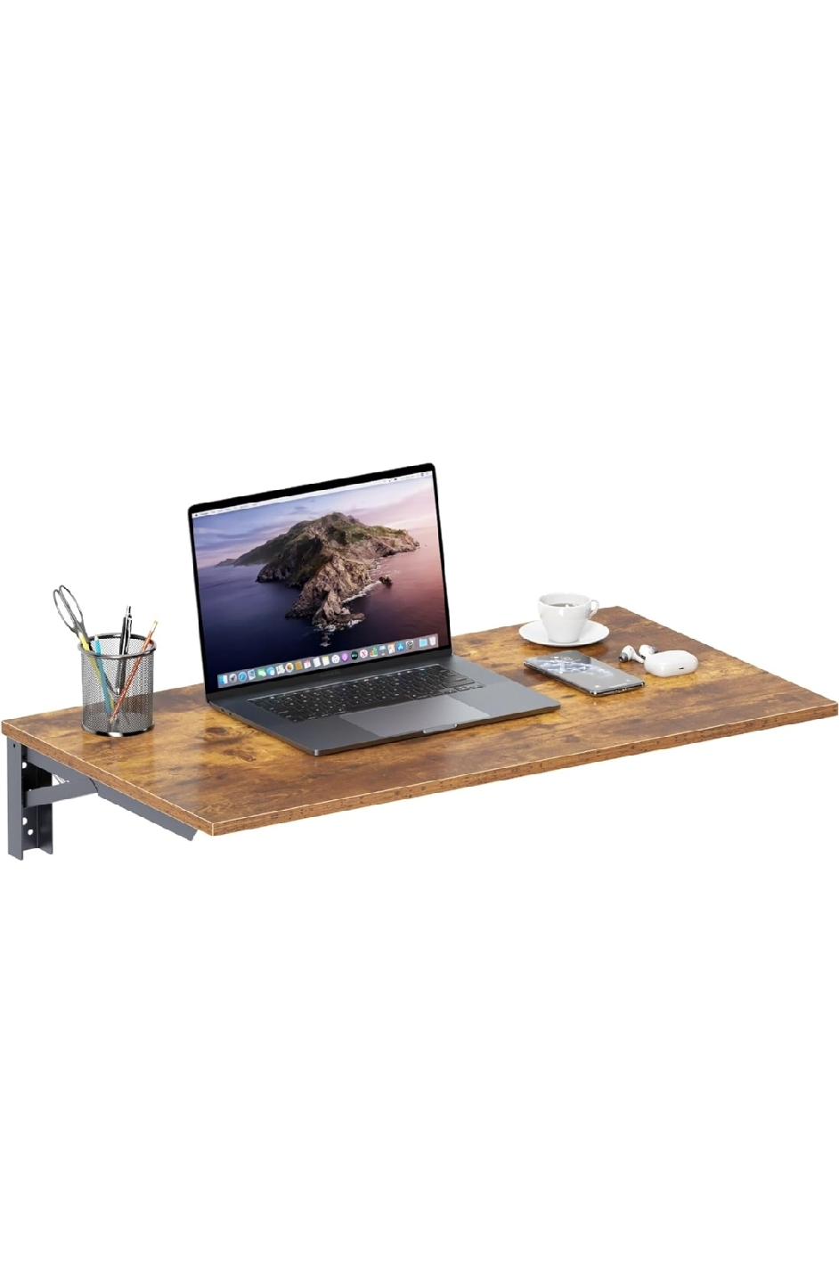 Foldable Wall Mounted Desk - 30" x 19.7" - photo 2