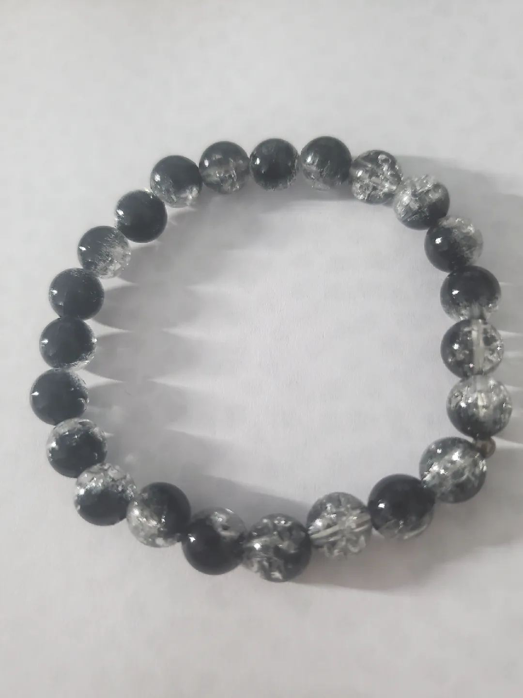 Black Beaded Bracelet thumbnail