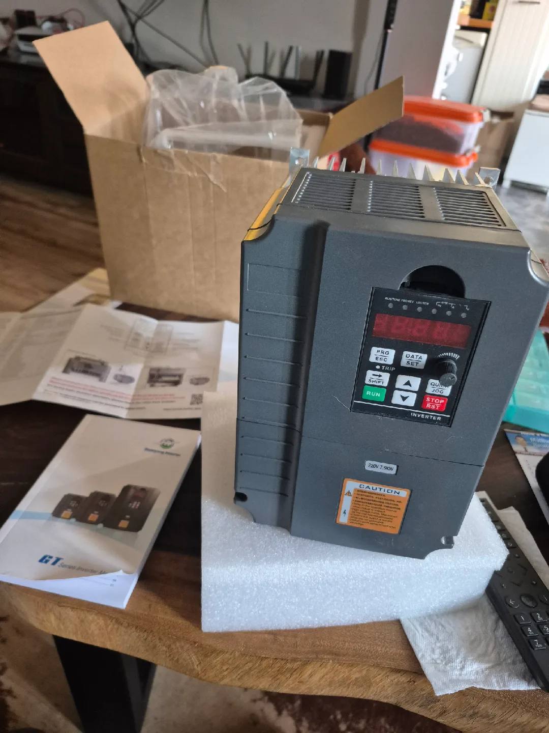 HuanYang GT-7R5G-2/ 7.5KW VFD Inverter thumbnail