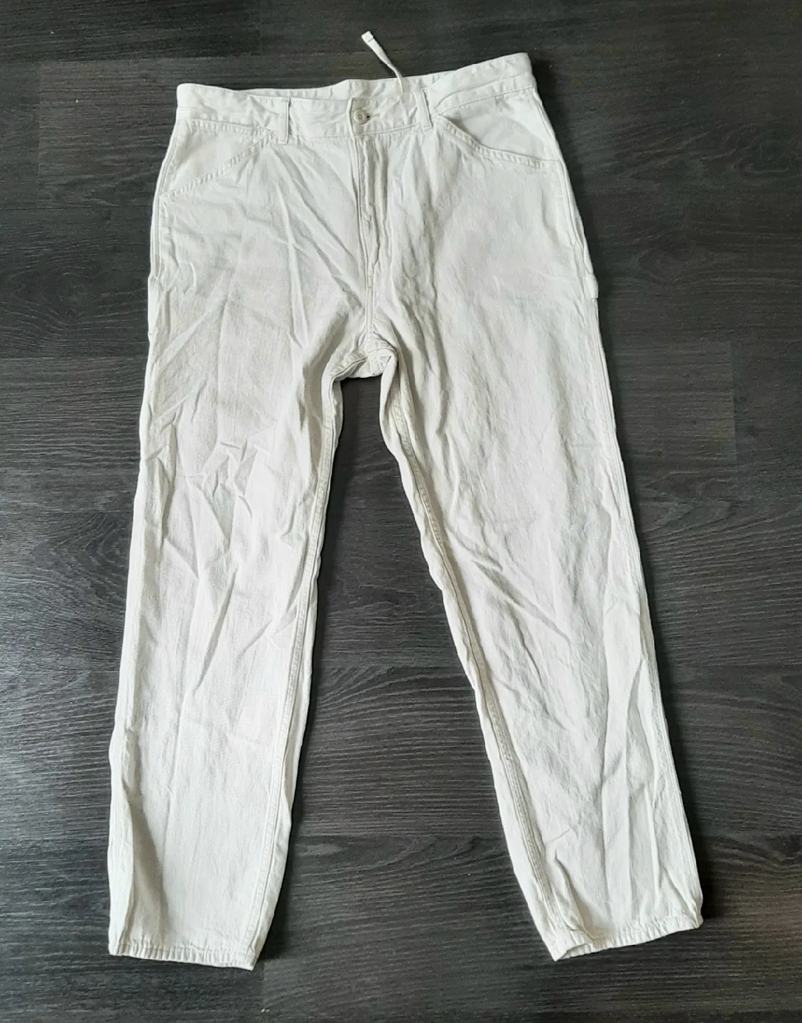 Off-White UNIQLO Carpenter Pants, Size 33/36 thumbnail
