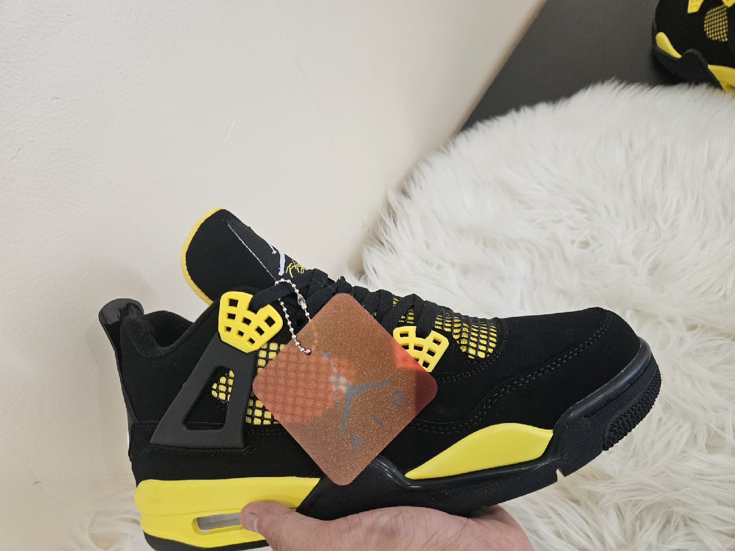 Jordan 4s Yellow Thunders