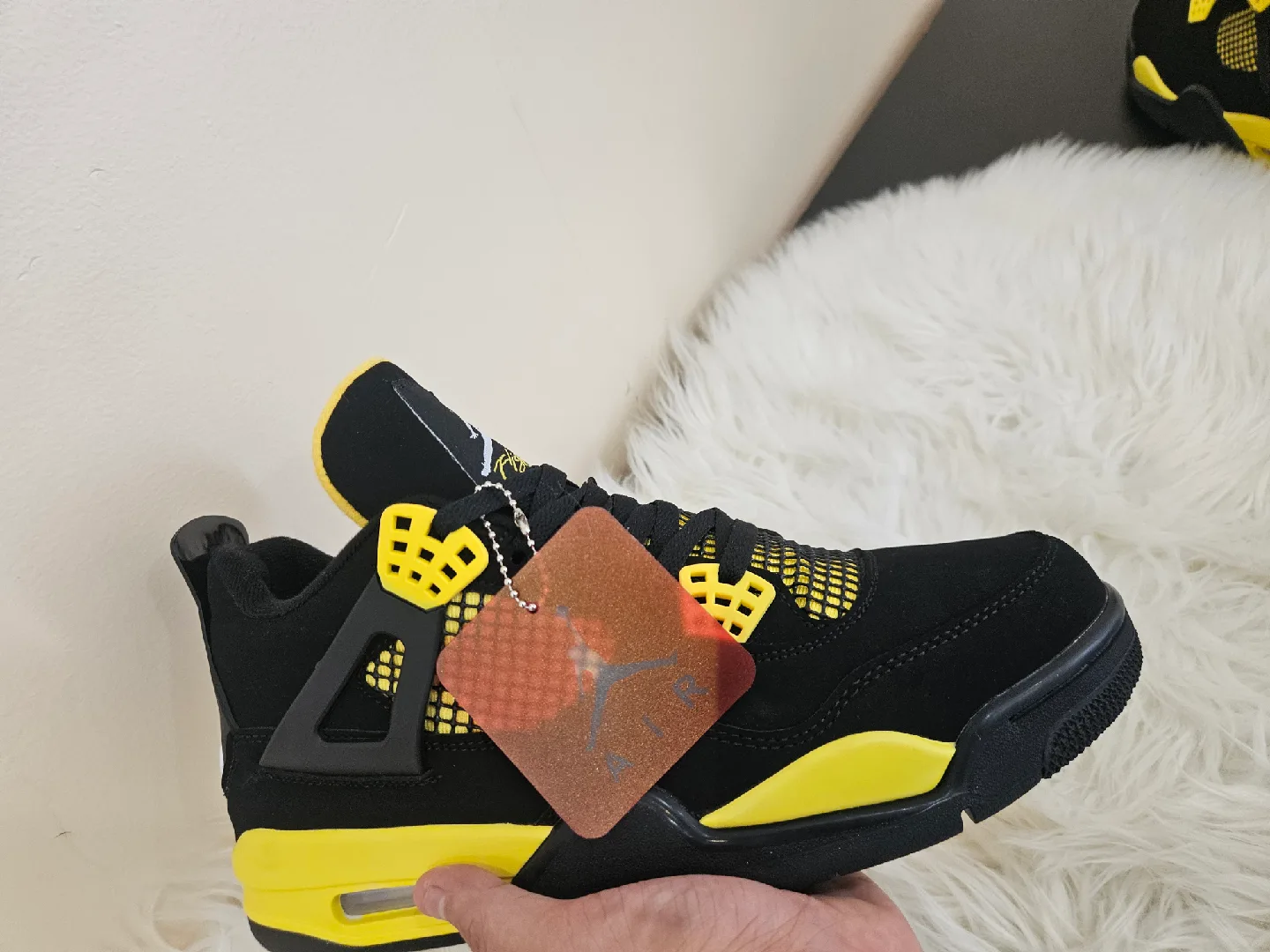 Jordan 4s Yellow Thunders thumbnail