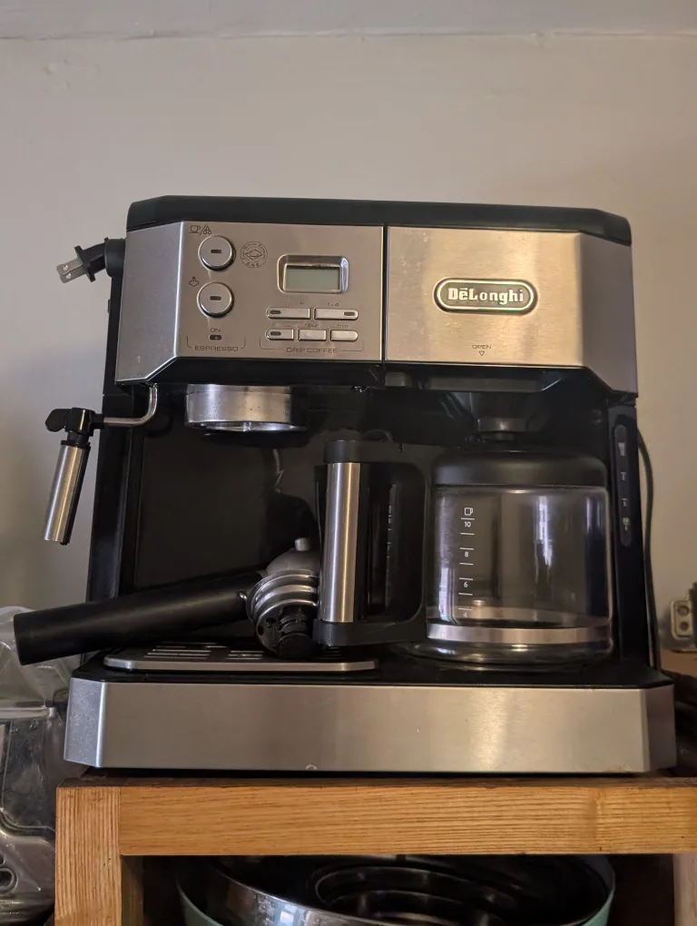 DeLonghi Combination Coffee & Espresso Machine thumbnail