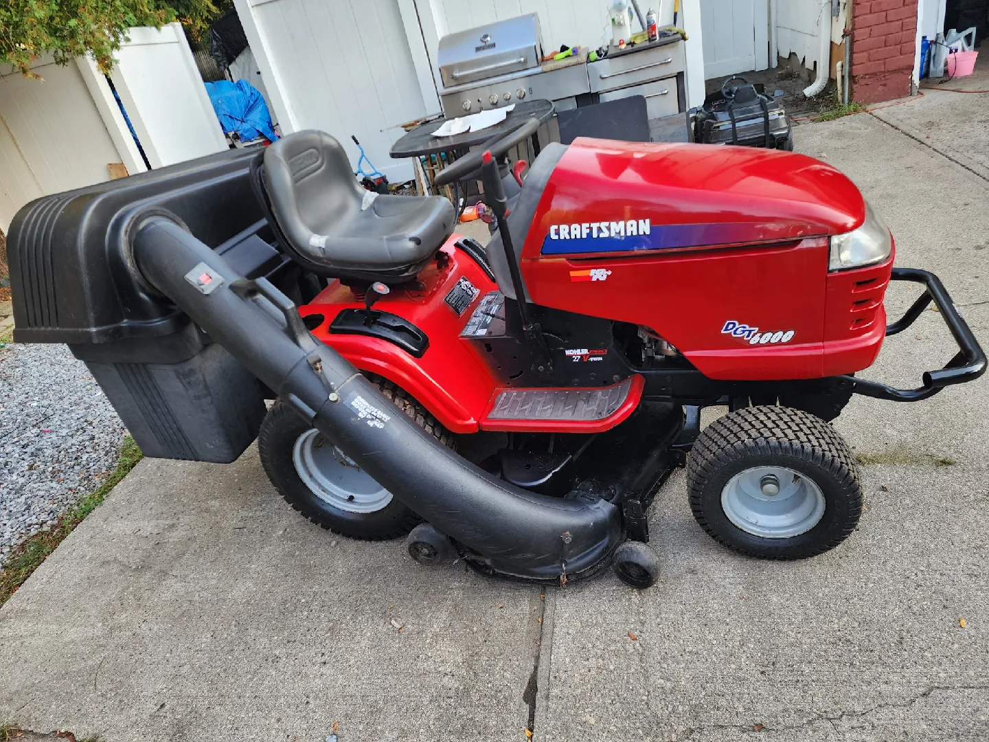 Craftsman DGT 6000 Riding Lawn Mower image indicator(3)