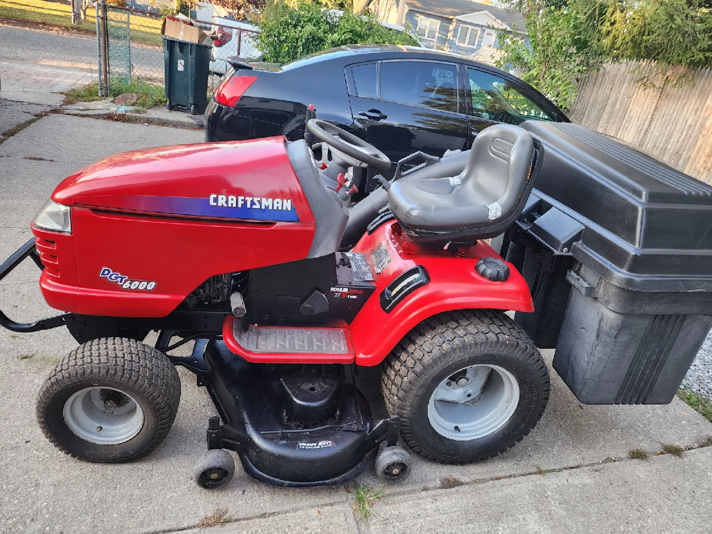 Craftsman DGT 6000 Riding Lawn Mower image indicator(4)