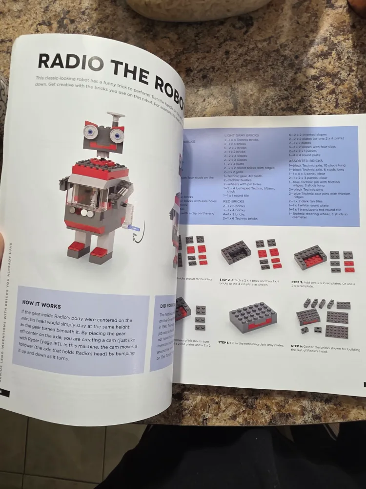Genius LEGO Inventions Book by Sarah Dees image indicator(2)