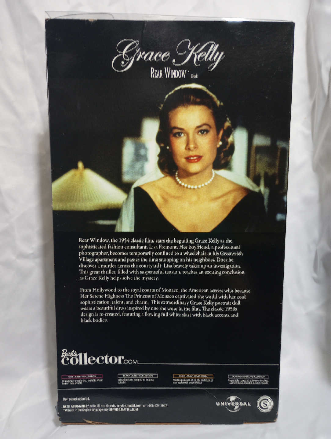 Grace Kelly Rear Window Barbie Doll - photo 3