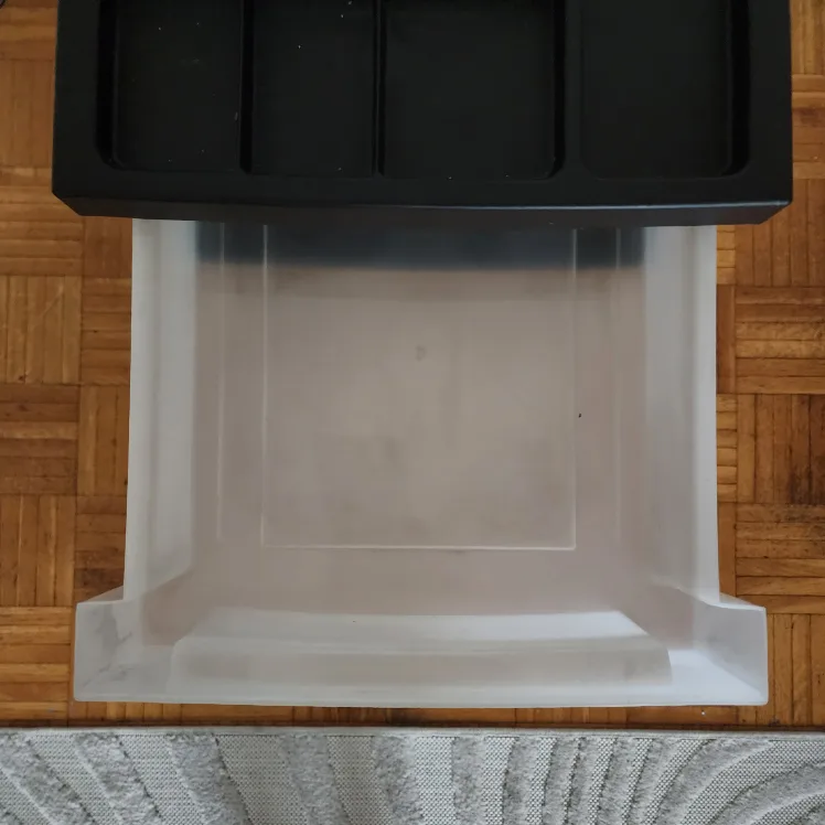 3-Drawer Rolling Storage Cart - Black Frame image indicator(4)